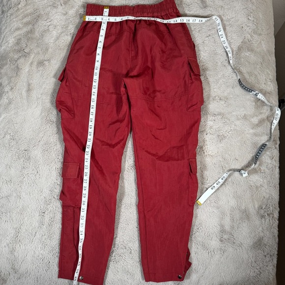 Richie Le Collection Cargo Pants 2.0 Chilli Red Men's L Sport Hiking Athleisure - Picture 5 of 7